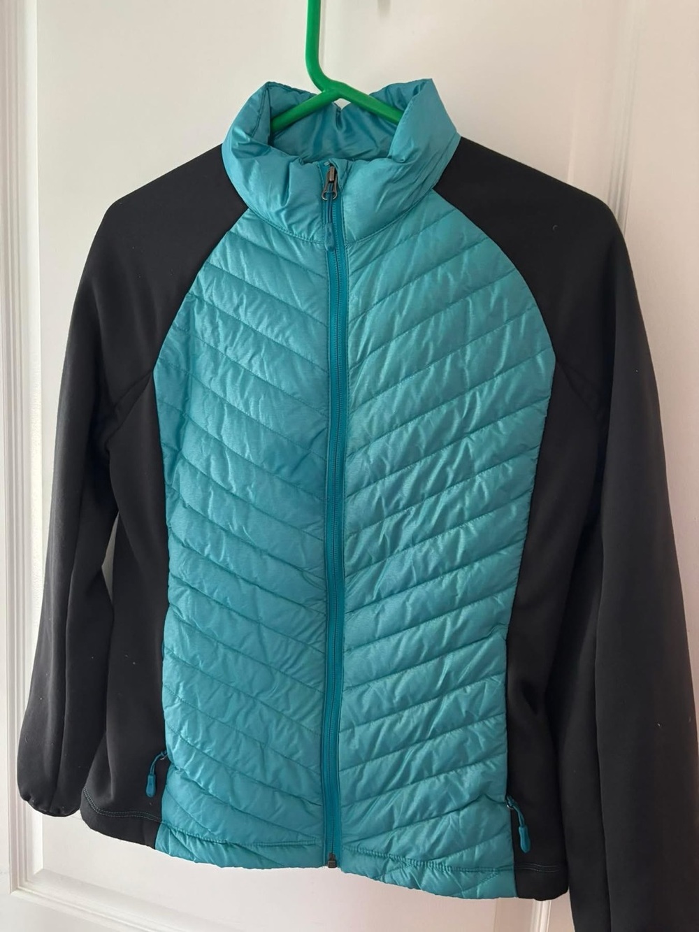 Teal and Black Jacket